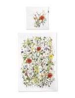 Irisette Mako-Satin Bettwäsche Set Wave 8590 1 Deckenbezug 155x220 cm + 1 Kissenbezug 80x80 cm bunt