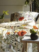 Irisette Mako-Satin Bettwäsche Set Wave 8590 1 Deckenbezug 155x220 cm + 1 Kissenbezug 80x80 cm bunt