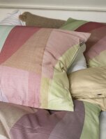 Irisette Mako-Satin Bettwäsche Set Wave 8592 1 Deckenbezug 140x200 cm + 1 Kissenbezug 90x70 cm bunt