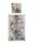 Irisette Mako-Satin Bettwäsche Set Wave 8596 1 Deckenbezug 135x200 cm + 1 Kissenbezug 80x80 cm blau