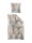 Irisette Mako-Satin Bettwäsche Set Wave 8624 1 Deckenbezug 140x200 cm + 1 Kissenbezug 90x70 cm bunt