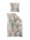Irisette Mako-Satin Bettwäsche Set Wave 8624 1 Deckenbezug 155x220 cm + 1 Kissenbezug 80x80 cm bunt
