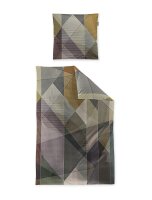 Irisette Mako-Satin Bettwäsche Set Wave 8639 1 Deckenbezug 135x200 cm + 1 Kissenbezug 80x80 cm bunt