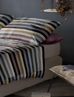 Irisette Mako-Satin Bettwäsche Set Wave 8666 1 Deckenbezug 155x220 cm + 1 Kissenbezug 80x80 cm bunt