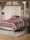 Irisette Mako-Satin Bettwäsche Set Wave 8761 1 Deckenbezug 135x200 cm + 1 Kissenbezug 80x80 cm rot