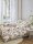 Irisette Mako-Satin Bettwäsche Set Wave 8885 1 Deckenbezug 155x200 cm + 1 Kissenbezug 80x80 cm weiß