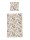 Irisette Mako-Satin Bettwäsche Set Wave 8885 1 Deckenbezug 155x200 cm + 1 Kissenbezug 80x80 cm weiß