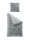 Irisette Mako-Satin Bettwäsche Set Wave-HK 8557 1 Deckenbezug 155x220 cm + 1 Kissenbezug 80x80 cm blau