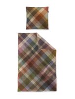 Irisette Flausch-Cotton Bettwäsche Set Zobel 8631 1 Deckenbezug 155x220 cm + 1 Kissenbezug 80x80 cm bunt