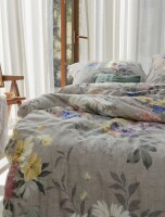 Irisette Flausch-Cotton Bettwäsche Set Zobel 8633 1 Deckenbezug 140x200 cm + 1 Kissenbezug 90x70 cm rosa