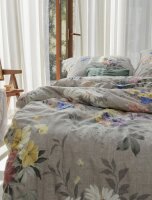 Irisette Flausch-Cotton Bettwäsche Set Zobel 8633 1 Deckenbezug 155x220 cm + 1 Kissenbezug 80x80 cm rosa