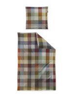 Irisette Flausch-Cotton Bettwäsche Set Zobel-J 8600 1 Deckenbezug 140x200 cm + 1 Kissenbezug 90x70 cm bunt