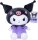 Hello Kitty Kuromi Plüschtier schwarz-lila Outfit ca. 23 cm