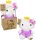 Hello Kitty Plüschfigur 27 cm im lila Kleid mit Krone