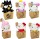 Hello Kitty Plüschfigur 27 cm im lila Kleid mit Krone