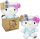 Hello Kitty Plüschfigur 27 cm Arzt blau mit Schleife pink