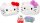 Hello Kitty Plüsch Handwärmer Cuddle Buddy 22x30cm Artikel nicht wählbar