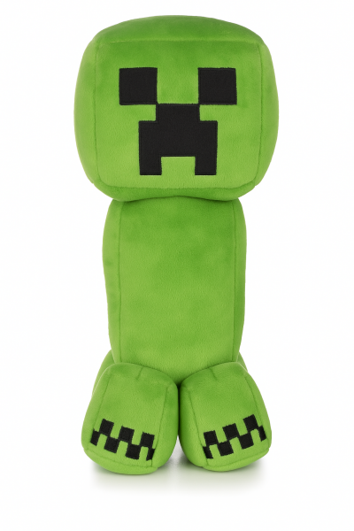 Minecraft Plüschtier Creeper 30 cm grün Kultfigur