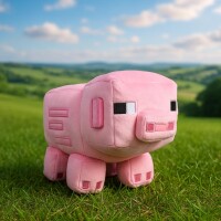 Minecraft Plüschtier Stofftier Kuschel Schwein 25 cm...