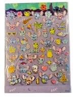 Lilo&Stitch Bubble Sticker Aufkleber Buch mit Angel,...