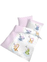 Dobnig Biber Kinderbettwäsche 2tlg. 100x135 cm...
