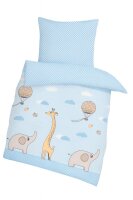 Dobnig Biber Kinderbettwäsche 2-teilig 100x135cm...