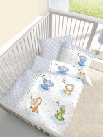 Dobnig Biber Kinderbettwäsche 2tlg. 100x135 cm...