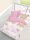 Dobnig Renforcé Kinderbettwäsche 2tlg. 100x135 cm Teddybär rosa