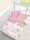 Dobnig Renforcé Kinderbettwäsche 2tlg. 100x135 cm Teddybär rosa