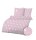 Dobnig Renforcé Kinderbettwäsche  2tlg. 135x200 cm Sterne rosa