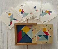 Playland Holz Lernspiel Set – Tangram Auswahl