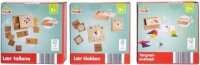 Playland Holz Lernspiel Set Uhr Fördert spielerisch Feinmotorik