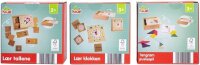Playland Holz Lernspiel Set Uhr Fördert spielerisch Feinmotorik