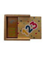 Playland Holz Lernspiel Set – Zahlen, Domino