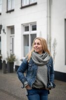 Knit Factory Jamie Loop Schal Urban Green One Size