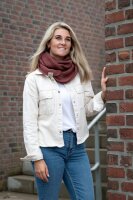 Knit Factory Jamie Loop Schal Urban Green One Size