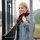 Knit Factory Jamie Loop Schal Urban Green One Size