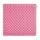 Knit Factory Küchentuch Cubes Ecru Fuchsia 50x50 cm Kariert