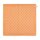 Knit Factory Küchentuch Cubes Ecru Orange 50x50 cm Kariert