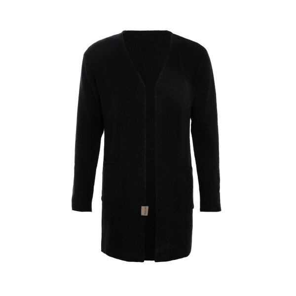 Knit Factory Ella Strickjacke Schwarz 40/42
