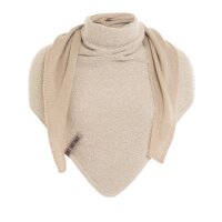 Knit Factory Ella Dreiecksschal Ecru Leinen One Size Mix