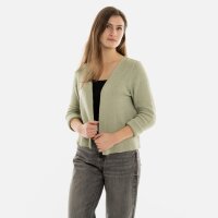Knit Factory Ella Kurze Strickjacke Sage Green 40/42