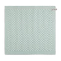 Knit Factory Küchentuch Cubes Ecru Minze 50x50 cm...
