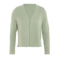Knit Factory Ella Kurze Strickjacke Sage Green 36/38