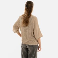 Knit Factory Jose Strickpullover Leinen 36/42 Gestreift