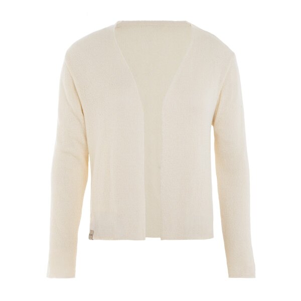 Knit Factory Ella Kurze Strickjacke Beige 40/42
