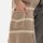 Knit Factory Bibi Lange Strickjacke Leinen Beige Mit Taschen 40/42 Gestreift