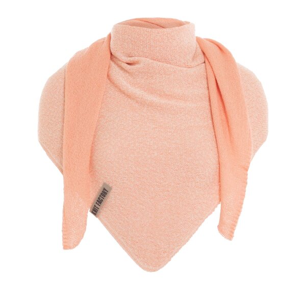 Knit Factory Ella Dreiecksschal Ecru Apricot One Size Mix