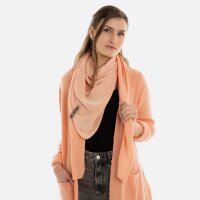 Knit Factory Ella Dreiecksschal Ecru Apricot One Size Mix