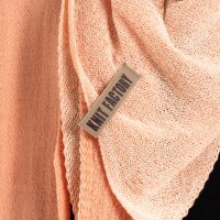Knit Factory Ella Dreiecksschal Ecru Apricot One Size Mix